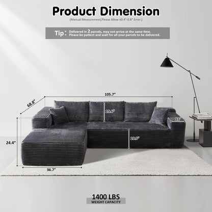 CloudEase Sectional Sofa™